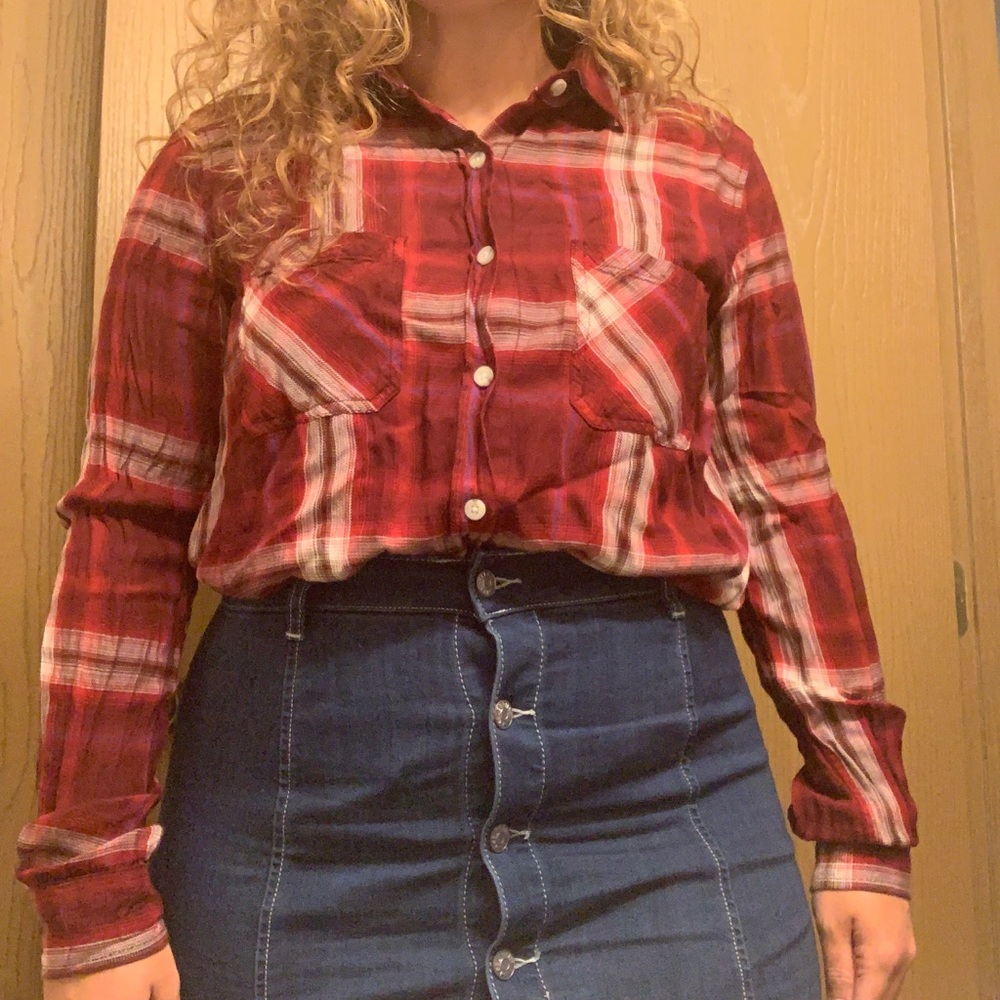 Red & White Flannel